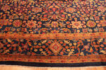 Border of Antique Persian Sultanabad Rug Border of Antique Persian Sultanabad Rug 73414 by Nazmiyal Antique Rugs