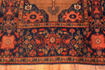 Border of Antique Senneh Geometric Tribal Rug 73520 by Nazmiyal Antique Rugs