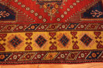 Border of Antique Turkey Geometric Bergama Rug Border of Antique Turkey Geometric Bergama Rug 73425 by Nazmiyal Antique Rugs