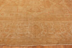Border of Large Floral Antique Agra Rug Border of Large Floral Antique Agra Rug 50261 by Nazmiyal Antique Rugs