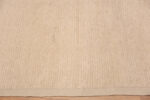 Border of Wool and Silk Rug in Sand Beige Border of Wool and Silk Rug in Sand Beige 61204 by Nazmiyal Antique Rugs