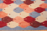 Border of Modern School Of Fish Swedish Style Kilim Rug 73489 by Nazmiyal Antique Collection