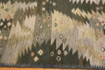 Border of Modern Swedish Kilim Rug Border of Modern Swedish Kilim Rug 73606 by Nazmiyal Antique Rugs
