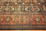 Border of Oversized Antique Persian Farahan Sarouk Rug 73860 by Nazmiyal Antique Rugs