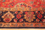 Border of Oversized Vintage German Hooked Rug 73482 by Nazmiyal Antique Rugs