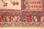Border of Seventeenth Century Turkish Ladik Prayer Rug Border of Seventeenth Century Turkish Ladik Prayer Rug 73517 by Nazmiyal Antique Rugs
