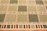 Border of Swedish Geometric Modern Kilim Rug Border of Swedish Geometric Modern Kilim Rug 736081 by Nazmiyal Antique Rugs