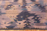 Border of Swedish Modern Kilim Rug Border of Swedish Modern Kilim Rug 73607 by Nazmiyal Antique Rugs