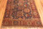 Bottom of Antique 18th Century Caucasian Kuba Rug Bottom o fAntique 18th Century Caucasian Kuba Rug 73511 by Nazmiyal Antique Rugs