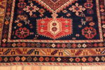 Bottom of Antique Caucasian Akstafa Rug 73702 by Nazmiyal Antique Rugs
