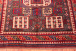 Bottom of Antique Caucasian Karachopf Kazak Rug 73694 by Nazmiyal Antique Rugs