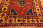 Bottom of Antique Turkey Geometric Bergama Rug Bottom of Antique Turkey Geometric Bergama Rug 73425 by Nazmiyal Antique Rugs