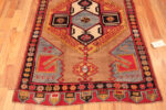 Bottom of Antique Turkish Karapinar Rug Bottom of Antique Turkish Karapinar Rug 73424 by Nazmiyal Antique Rugs