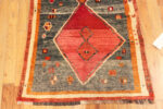 Bottom of Vintage Gabbeh Rug Tribal and Desert Sunset Palette Bottom of Vintage Gabbeh Rug Tribal and Desert Sunset Palette 73807 by Nazmiyal Antique Rugs