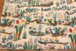 Bottom of Vintage Pair of Primavera Curtains by Josef Frank Bottom of Vintage Pair of Primavera Curtains by Josef Frank 73681 by Nazmiyal Antique Rugs