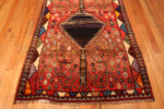 Bottom of Vintage Persian Gabbeh Rug with Tree 73797 by Nazmiyal Antique Rugs