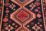 Center of Antique Caucasian Akstafa Rug 73702 by Nazmiyal Antique Rugs