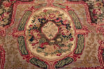 Center of Antique Caucasian Floral Karabagh Rug Center of Antique Caucasian Floral Karabagh Rug 73654 by Nazmiyal Antique Collection