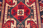 Center of Antique Caucasian Sewan Kazak Rug Center of Antique Caucasian Sewan Kazak Rug 73855 by Nazmiyal Antique Rugs