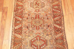 Center of Antique Persian Geometric Rug Center of Antique Persian Geometric Rug 73113 by Nazmiyal Antique Rugs
