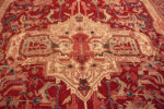 Center of Antique Persian Serapi Rug Center of Antique Persian Serapi Rug 73415 by Nazmiyal Antique Rugs