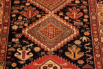 Center of Antique Shirvan Rug with Tribal and Animal Motifs Rare 19th Century Folk Art 73705 by Nazmiyal Antique Rugs