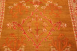 Center of Antique Turkish Oushak Rug 73624 by Nazmiyal Antique Rugs