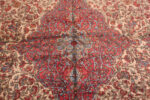 Center of Silk Antique Persian Mohtashem Kashan Rug 73630 by Nazmiyal Antique Rugs