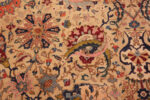 Close view of Antique Persian Tabriz Rug with Celestial Border 73669 by Nazmiyal Collection