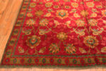 Corner of Antique English Arts And Crafts Rug Corner of Antique English Arts And Crafts Rug 73420 by Nazmiyal Antique Rugs