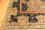 Corner of Antique Large European Flower Rug 73645 by Nazmiyal Collection