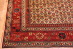 Corner of Antique Persian Floral Rug Corner of Antique Persian Floral Rug 73408 by Nazmiyal Antique Rugs
