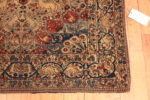 Corner of Antique Persian Geometric Kashan Rug Corner of Antique Persian Geometric Kashan Rug 73521 by Nazmiyal Antique Rug