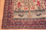 Corner of Antique Persian Kerman Tree Of Life Rug 73587 by Nazmiyal Antique Rugs