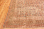 Corner of Antique Persian Mahal Rug