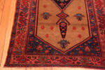 Corner of Antique Persian Malayer Rug Corner of Antique Persian Malayer Rug 73412 by Nazmiyal Antique Rugs
