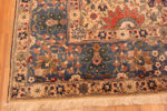 Corner of Antique Persian Tabriz Rug with Celestial Border 73669 by Nazmiyal Collection