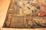 Corner of Rare 17th Century Tapestry Featuring Biblical Heroic Scene and Rich Decorative Elements Corner of Rare 17th Century Tapestry Featuring Biblical Heroic Scene and Rich Decorative Elements 73754 by Nazmiyal Antique Rugs
