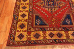 Corner of Antique Turkey Geometric Bergama Rug Corner of Antique Turkey Geometric Bergama Rug 73425 by Nazmiyal Antique Rugs