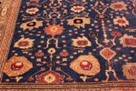 Corner Detail of Antique Persian Khorassan Rug 73861 by Nazmiyal Antique Rugs