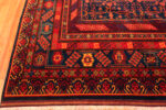 Corner Detail of Vintage East Turkestan Khotan 73400 by Nazmiyal Antique Rugs