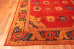 Corner of Large Antique Turkish Oushak Rug 73689 by Nazmiyal Antique Rugs