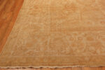 Corner of Large Floral Antique Agra Rug Corner of Large Floral Antique Agra Rug 50261 by Nazmiyal Antique Rugs