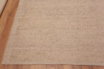 Corner of Contemporary Minimalist Wool and Silk Rug Corner of Contemporary Minimalist Wool and Silk Rug 61203 by Nazmiyal Antique Rugs