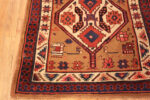 Corner of Persian Antique Serab Runner Rug Corner of Persian Antique Serab Runner Rug 73164 by Nazmiyal Antique Rugs
