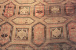 Detail of Large Antique Afghan Beshir Carpet 43402 by Nazmiyal Antique Rugs