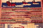 Detail of Antique American Hooked Rug Detail of Antique American Hooked Rug 73574 by Nazmiyal Antique Rugs