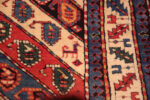 Detail of Antique Caucasian Kazak Paisley Design Rug Detail of Antique Caucasian Kazak Paisley Design Rug 73171 by Nazmiyal Antique Rugs