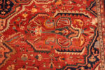 Detail of Antique Persian Farahan Sarouk Rug Detail of Antique Persian Farahan Sarouk Rug 73780 by Nazmiyal Antique Rugs