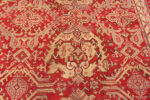 Detail of Antique Turkish Oushak Rug 73423 by Nazmiyal Antique Rugs